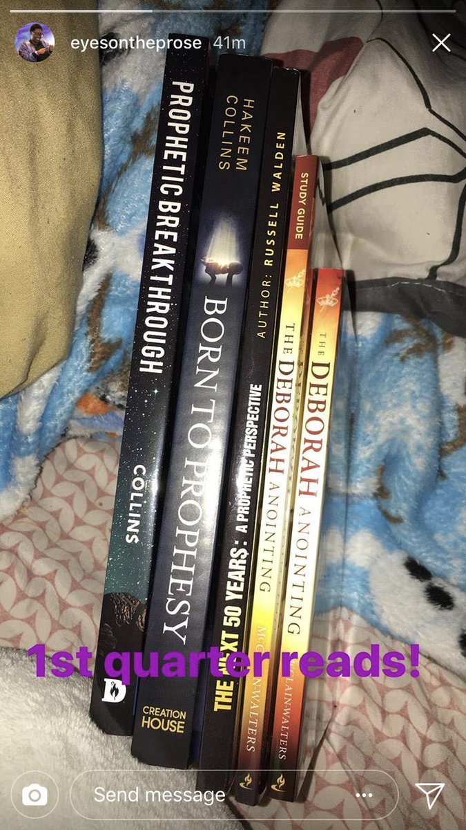 hakeemdcollins's tweet photo. I love when I am tagged in a post with my books 📚 and to see one of my favorite prophets books by Prophet Michelle McClain-Walters books. Both of our books together is an honor. Get these Kingdom products. #borntoprophesy #propheticbreakthrough #thedeborahanointing https://t.co/zt5hMDPad1