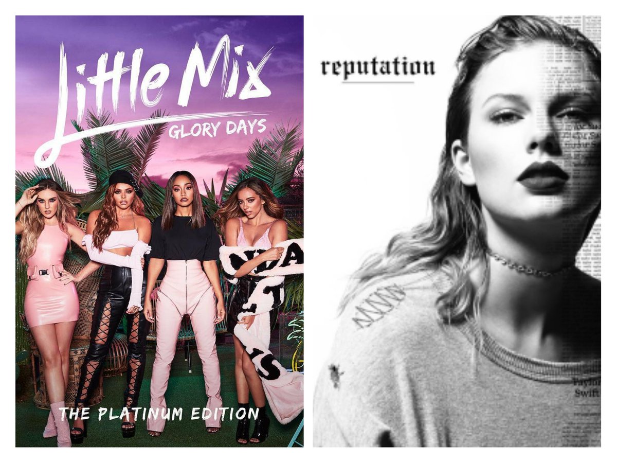 Favourite0rRT's tweet photo. Little Mix VS Taylor Swift 

RT for Glory Days The Platinum Edition
Like For Reputation https://t.co/FJu2yLJr2V