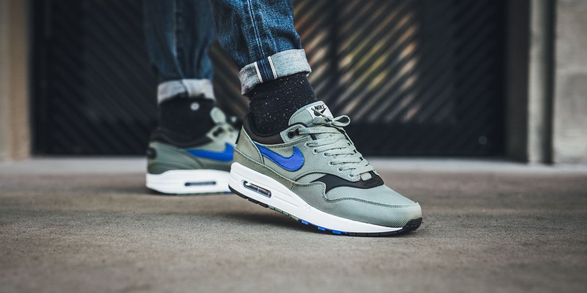 nike air max 1 premium clay green