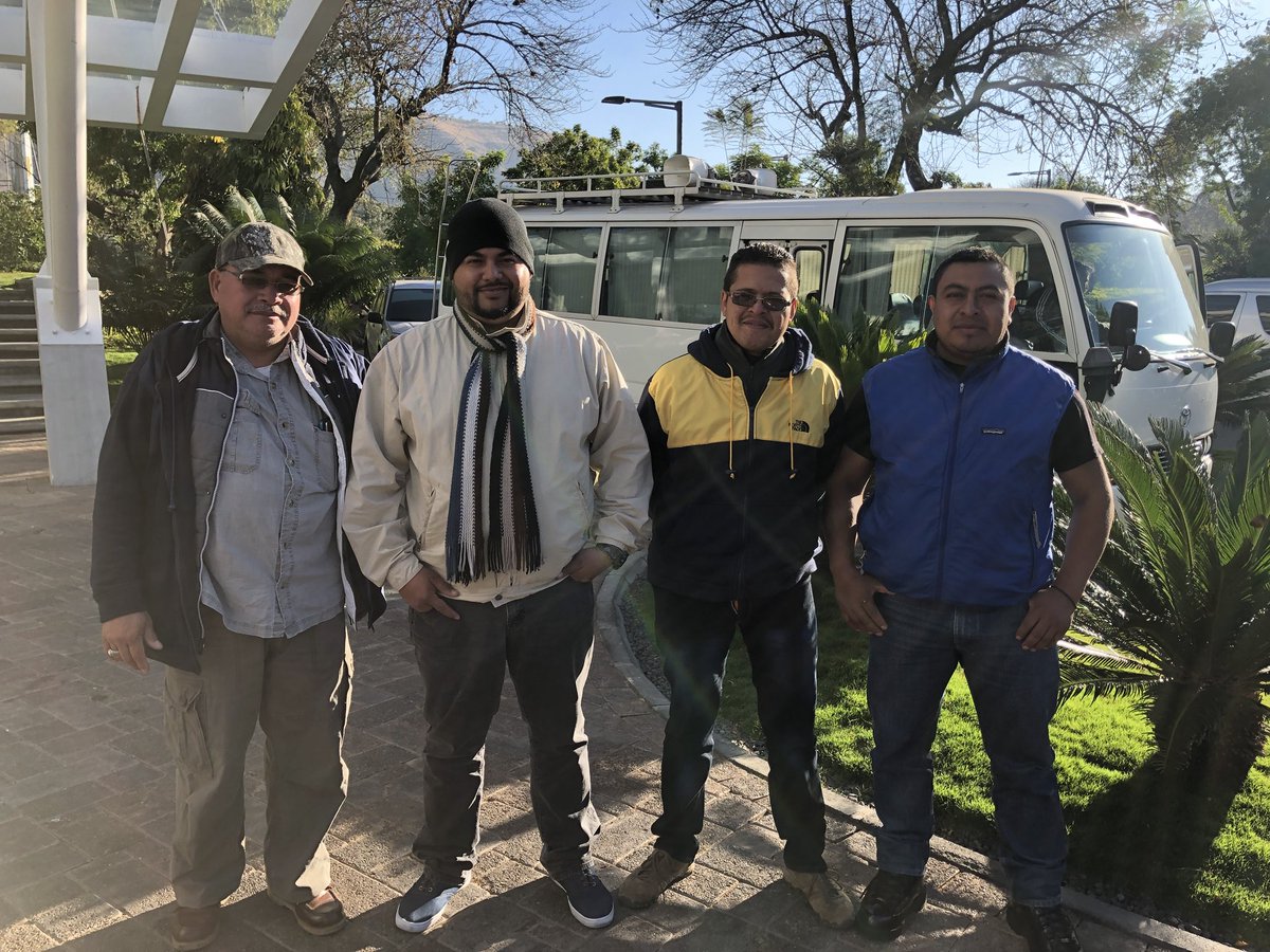 KeatonRay1's tweet photo. Shoutout to our amazing security and driver team. These guys are the absolute best! @MoveTogether_ https://t.co/HrNFeB0Fs5