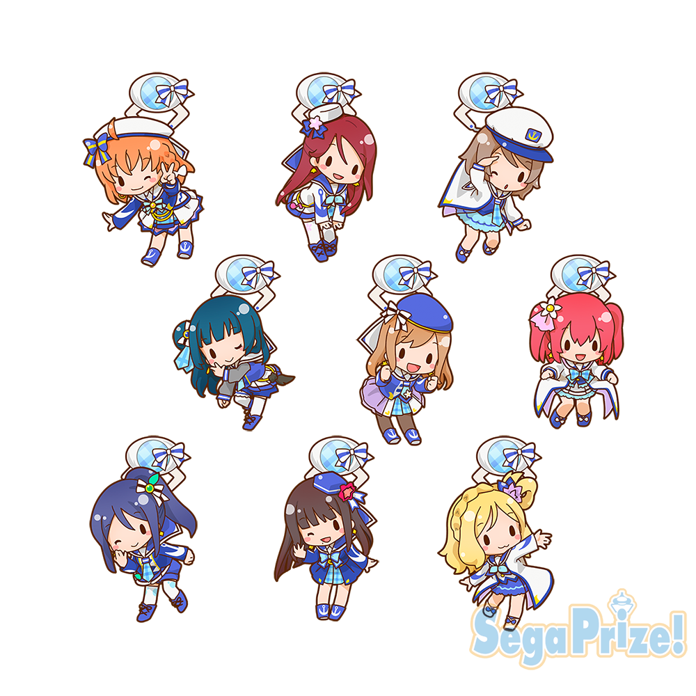 さんぱち Twitter પર Aqoursのつままれアクキー描きました 来 今週かな ２期のオープニングで登場してるマリンカラーな衣装じゃ よろしくです ラブライブ サンシャイン Ufoつままれ アクリルキーチェーンマスコット 未来の僕らは知ってるよ セガプラザ