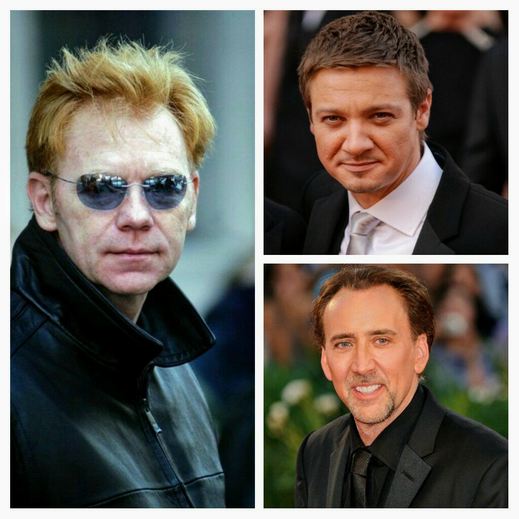  Happy Birthday David Caruso (62), Jeremy Renner (47) & Nicolas Cage (54). 