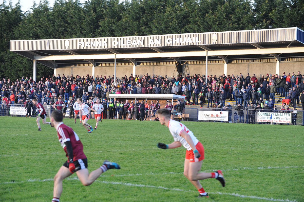 County Football returns to Coalisland.
Fair play to all the lads and ladies at @NaFianna1903 who did a great job in hosting the game this afternoon and making everyone feel so welcome.