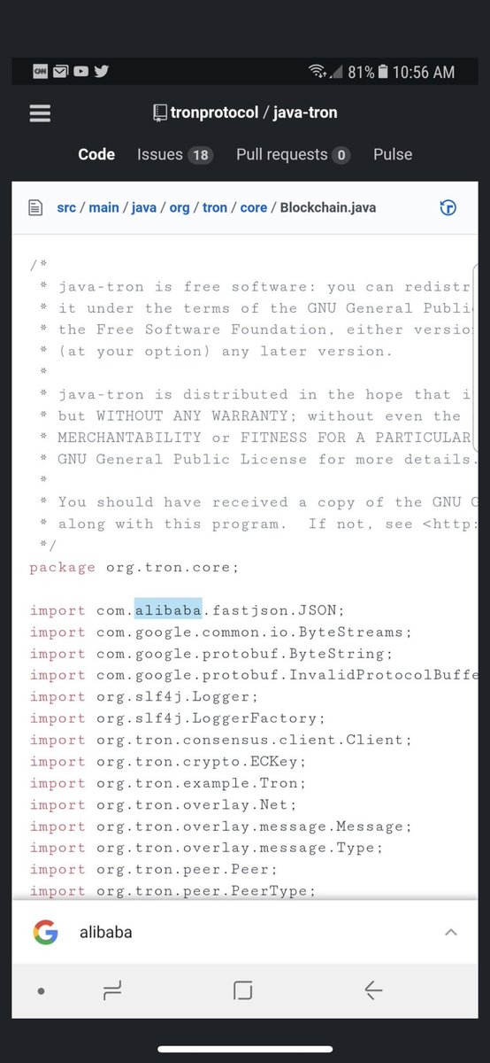 First #tron moves within .2miles of Alibaba office in San Francisco and now 12 hrs ago The word "alibaba" shows up in their source code. 🤔🤭🤩

 $trx #alibaba #tronix #bitcoin #litecoin #ltc #ripple #xrp #VergeCoin #xvg