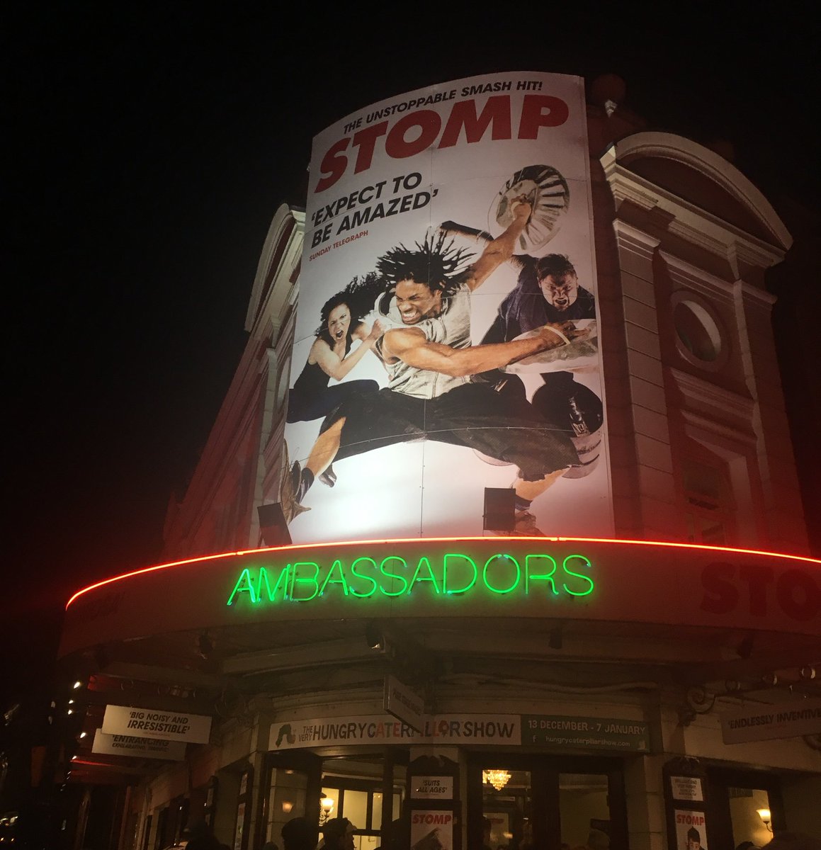 We’re getting ready to kick off our final show in the West End! #StompLDN