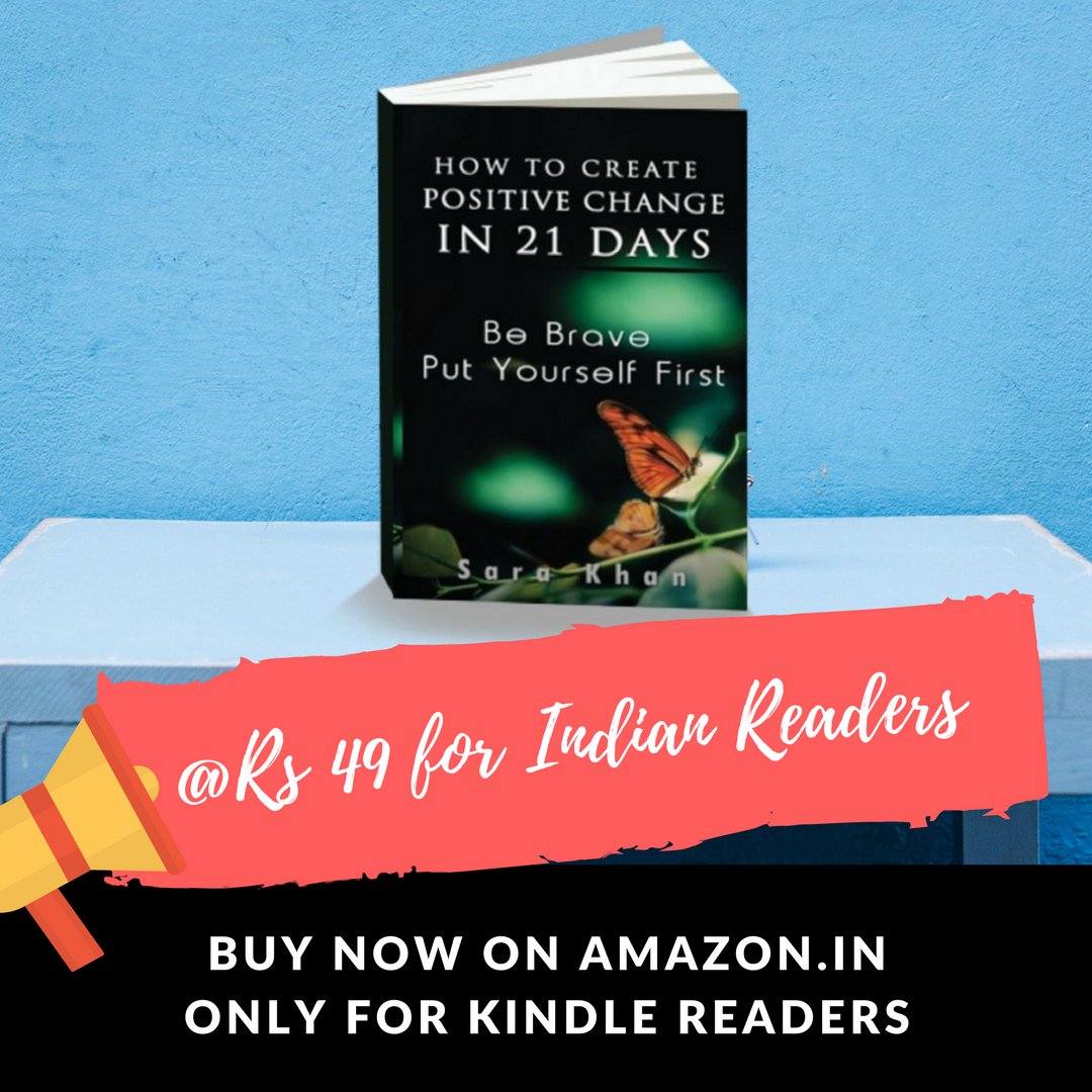 Bookworms in India! This Self-Help ebook is just perfect! Get it @Rs 49 Now . Hurry!
myBook.to/positive-think…

#PowerToWomen #selfhelp #booklovers #indianbookreaders #PositiveIndia #positivity #mustreadin2018 #KindleUnlimited #bookworms #indianauthors #Authors