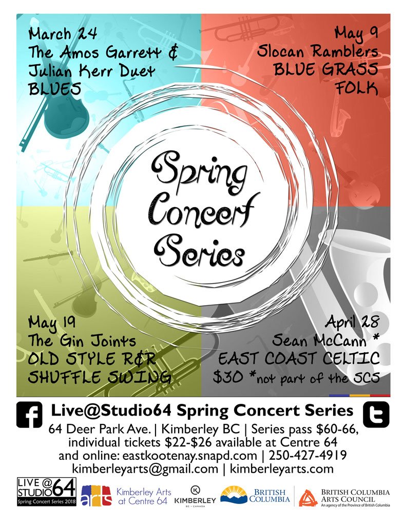 LiveStudio64's tweet photo. Here is the outstanding lineup for our spring concert series. https://t.co/UwKE1adjvZ
