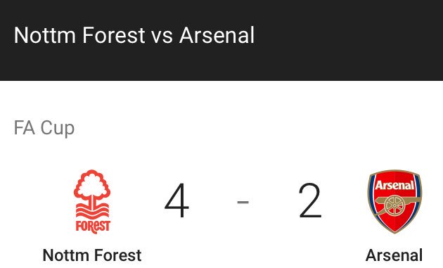 _bfcdanny's tweet photo. Rt if your club isn’t losing to Nottingham Forest https://t.co/09n3zg4OeI