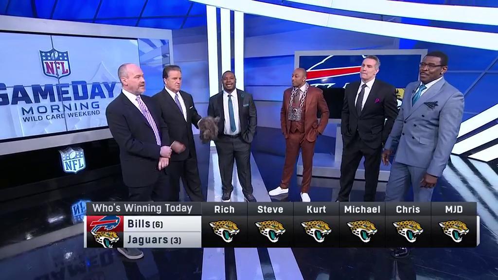 NFL Network on X: 'The @NFLGameDay Morning crew is #DTWD Can the  @BuffaloBills pull off the upset?  / X