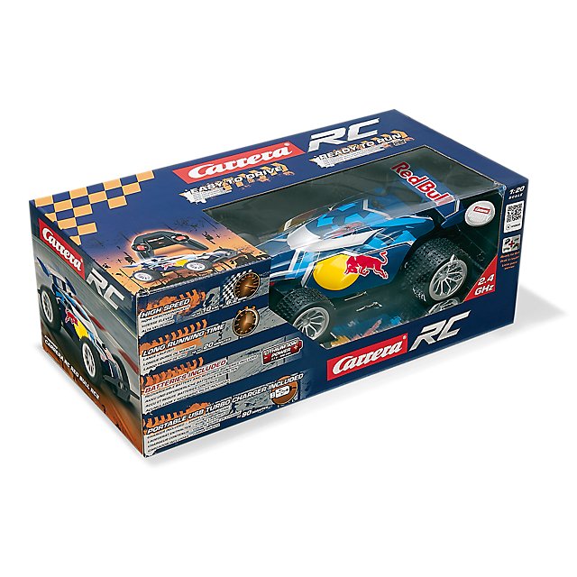 Carrera Of America on Twitter: top of its stunning looks, the #Carrera RC #RedBull Buggy NX2 also has plenty under the hood. Oil-filled shock absorbers, 4-wheel drive and water spray protection