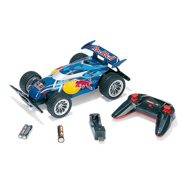 Carrera Of America on Twitter: top of its stunning looks, the #Carrera RC #RedBull Buggy NX2 also has plenty under the hood. Oil-filled shock absorbers, 4-wheel drive and water spray protection