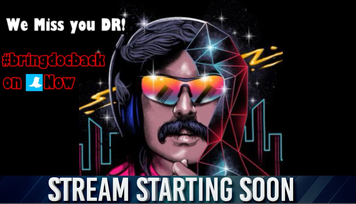 Soxygamer's tweet photo. We Miss @DrDisRespect So here goes my attempt at filling the void! https://t.co/tRHXAxJBdw #bringdocback If you want to see the Real Dr back in action??? @badass_brigade @8_Bit_Dojo @TwitchAdelaide @Twitch_RT @HyperRTs @PUBGRetweet @TwitchRTCBot @TwitchReTweets #bringdocback https://t.co/DjBWGG5iCU