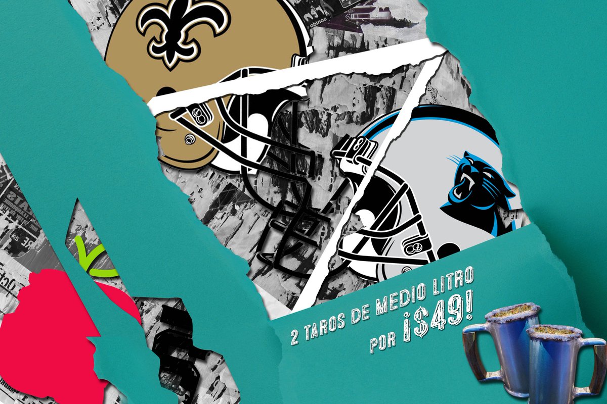 manhattansmx's tweet photo. ¿Listos para el partido? ¡SAINTS VS PANTHERS! 3:40 PM ¡No olvides pedir tu promo de tarros! 😁🏈🍻🗽 #FelizDomingo #NFLPlayoffs #saints #Panthers https://t.co/mrYoipyjbL