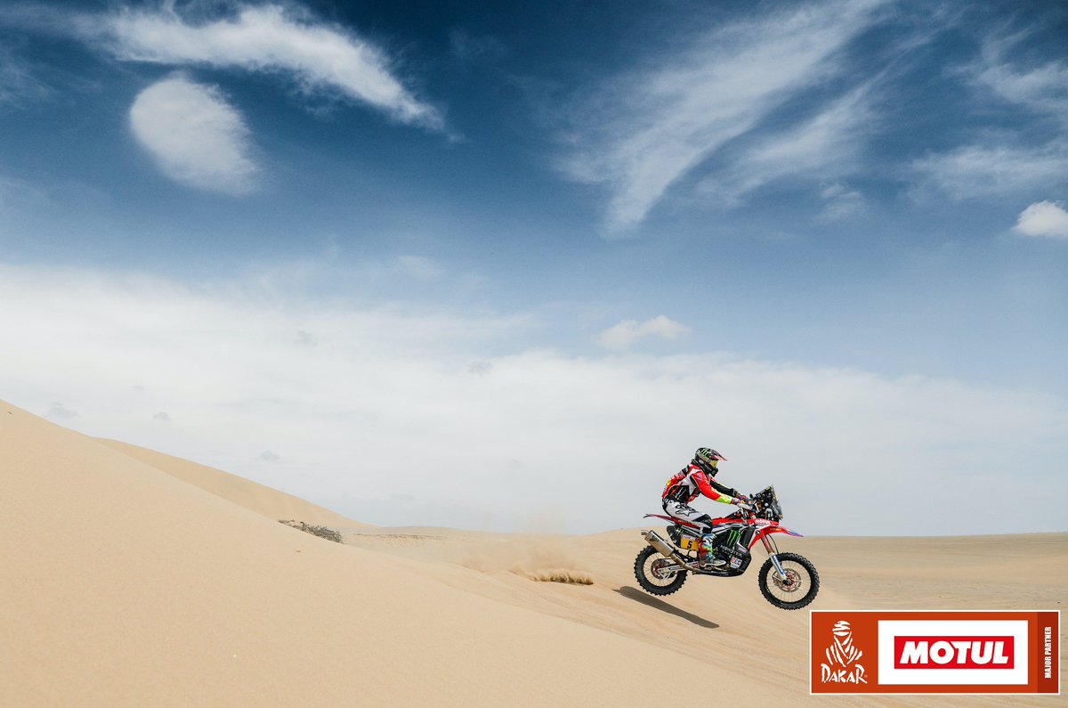A MASTERCLASS in the desert today from <a href="/joanbangbang88/">JOAN BARREDA</a>! 
"the Spanish star was way faster than anyone in the second part of the SS to claim the overall lead" - <a href="/dakar/">DAKAR RALLY</a> 
#Dakar2018 #ThisIsDakar
