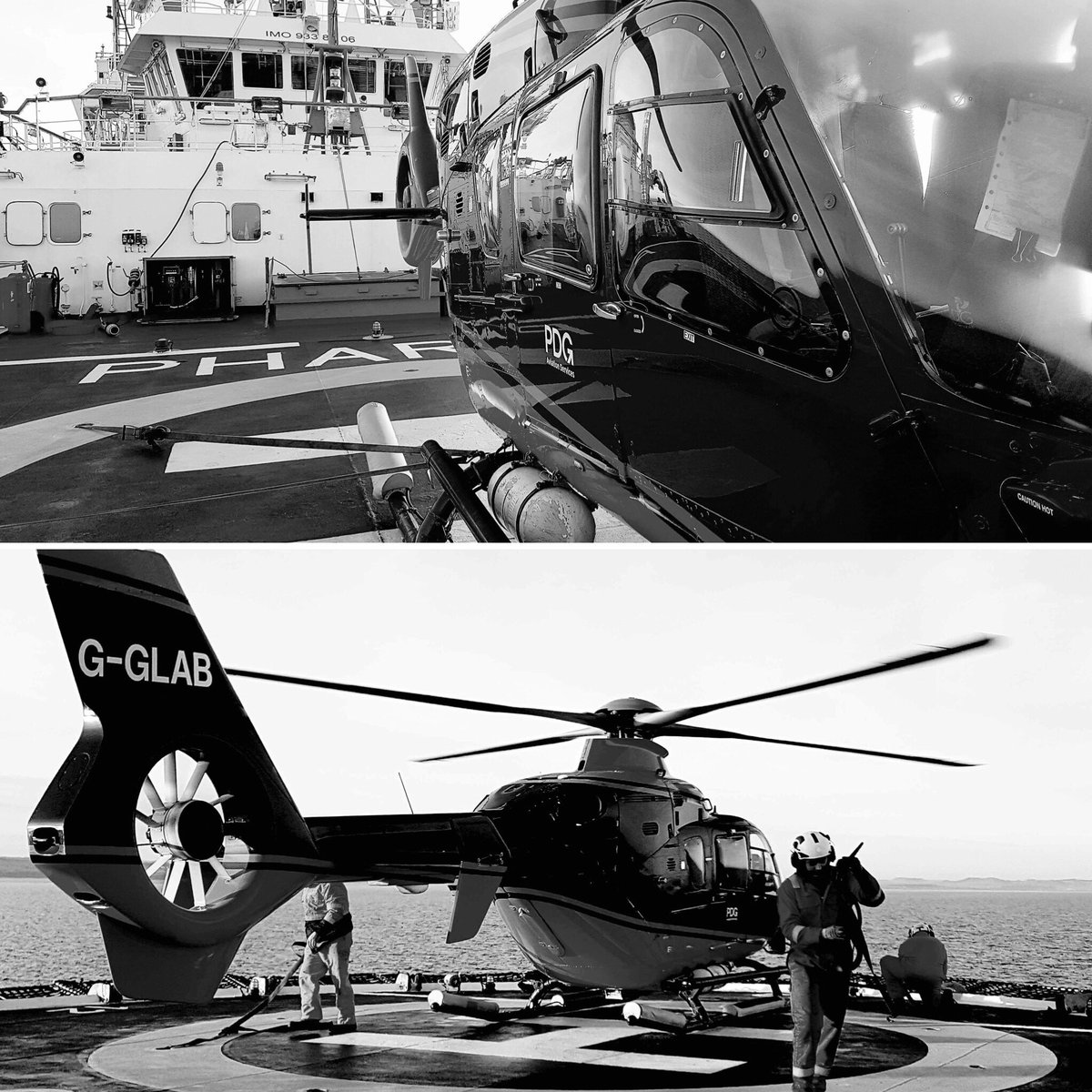 NLB_UK's tweet photo. When you realise this is no ordinary job. Thanks to Niki on Pharos for capturing these great shots @DeaconDigitals2016 #lighthousetender #servingthemariner #heliops https://t.co/y5Dob3tUvL