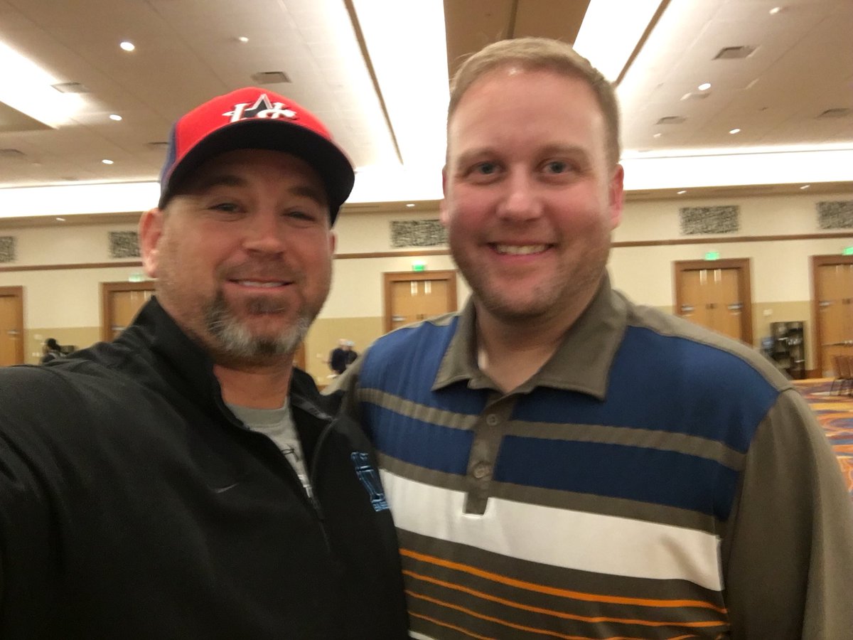 CP7Baseball's tweet photo. Thank you @ABCA1945 @CoachSheets3 Unforgettable first time. Humbling, inspirational, motivational, technical. Filled with honest, selfless teachers & givers. Priceless event. #Igotwork2Do https://t.co/0KKrDrRzXN