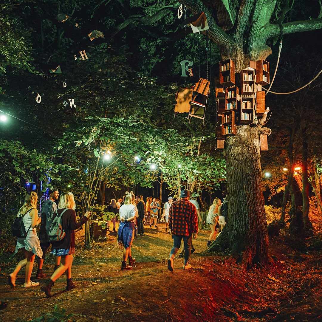 lostvillagefest's tweet image. Midnight walks in the heart of the forest, where nothing else matters… 💚