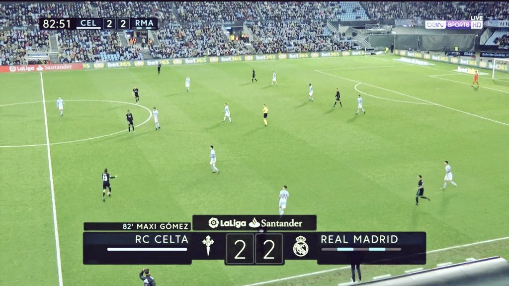 Rival Watch | Real Madrid draw against Celta Vigo (2-2). They're now 16 points behind Barça with one game in hand.