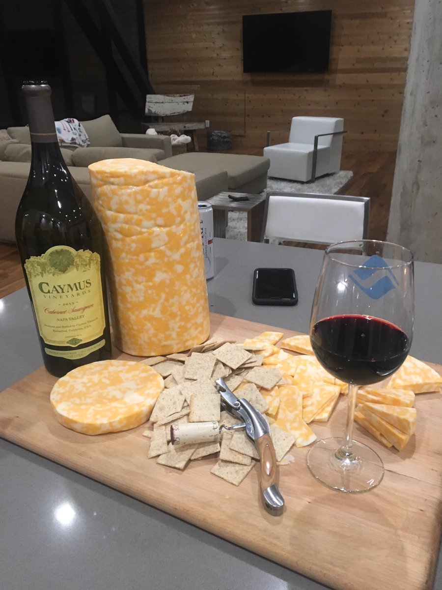 CallahansLiquor's tweet photo. #Caymus with #dimockcheese #wine #cheese https://t.co/w3MQZKcoiQ
