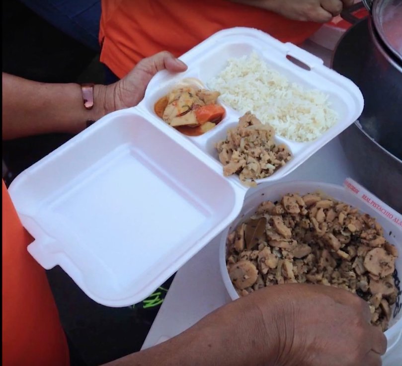 Even though they only had enough food for 50 people, they had fed 150 people!

“We saw a miracle from God!” Kermyt said. “God multiplied the food.”

Extra materials for the children's mission story for next Sabbath, Jan. 13. bit.ly/2ByrhRy