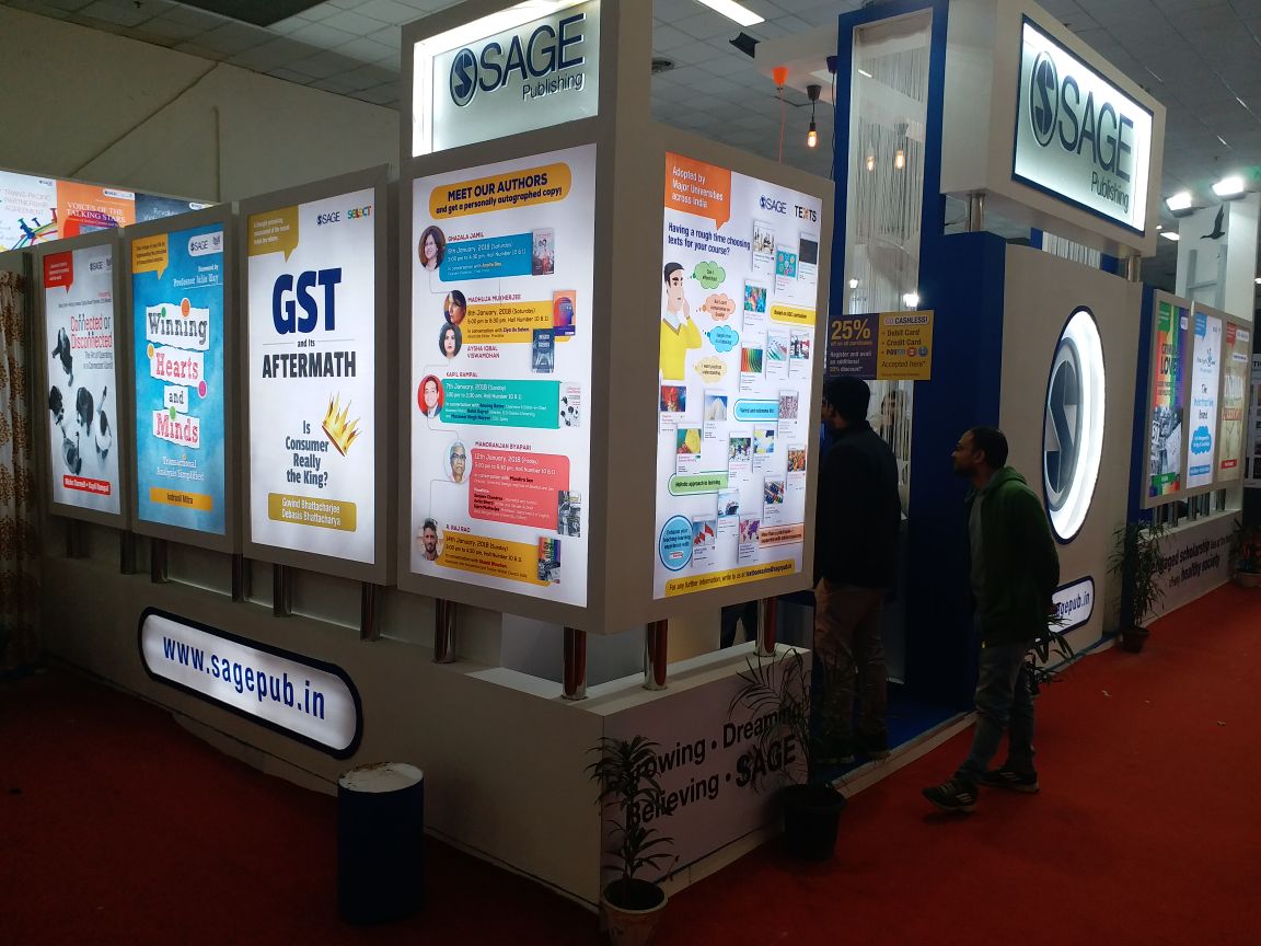 tejaswiservices's tweet photo. Visit #SagePublications Stall at #delhiworldbookfair &amp; Get Clicked at Bookworm Booth.. Designed and Fabricated by Tejaswi Team #WorldBookFair2018 #WorldBookFair #exhibition #delhi https://t.co/rbr3Ca99GE