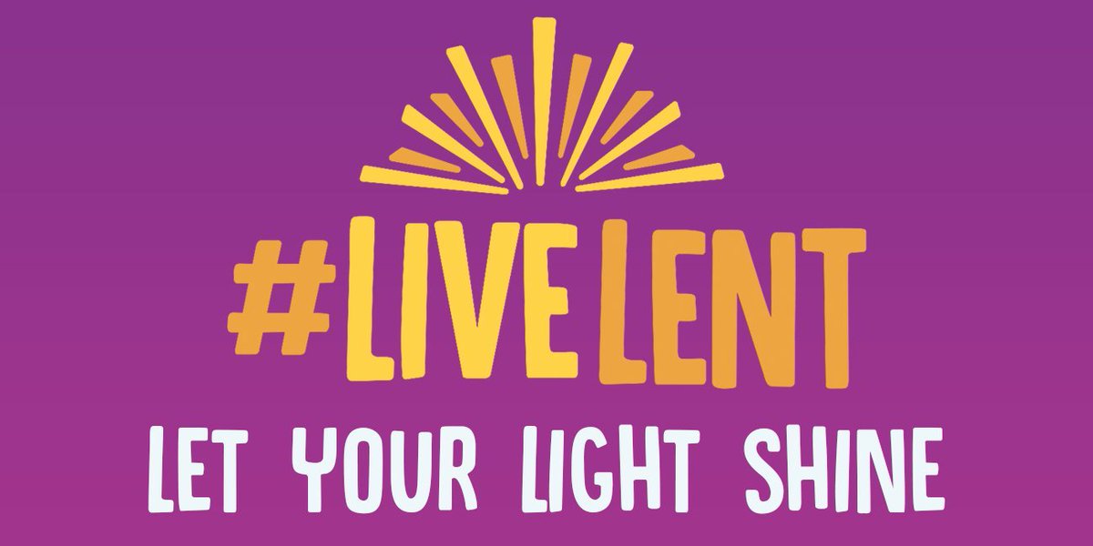 To help give churches time to prepare, we’re delighted to be releasing details of #LiveLent 2018. Find out more in this blog: bit.ly/2CWavxm