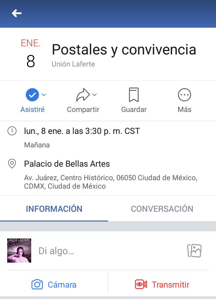 union_laferte's tweet photo. No olviden que mañana tenemos una cita Lafertes. ❤ ¡Nos vemos mañana en punto de las 3:30 p.m en el Palacio de Bellas Artes! Tenemos una sorpresa muy especial para ustedes.🌷 
#PostalesYconvivencia 
#NuevoSencilloMon 
#PPULALVC 
@monlaferte @Peregrino_999 @ULaferteCdmx https://t.co/T1aq9jFXr2