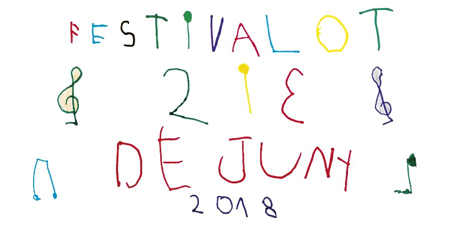 APUNTEU: 2 i 3 de juny del 2018 FESTIVALOT. Festival de música en família de Girona. Estem treballant per tenir un cartellàs de concerts 😎👌🏻