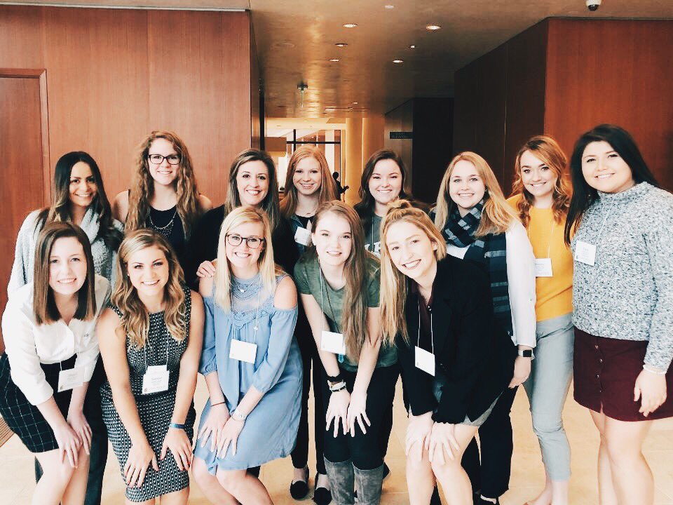 Our sister prez Brittany is enjoying her time at the Adelphean Compass in Dallas this weekend!