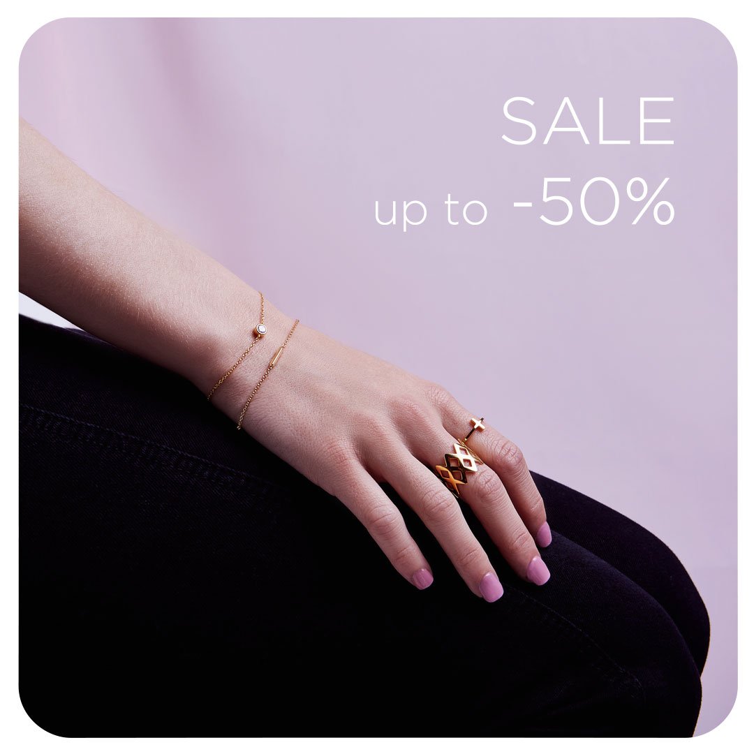 TODO DEL -20% AL -50% DTO
Aprovecha ahora las rebajas en Murona
murona.com
#murona #rebajas #sale #chollo #joyas #joyitas #jewelry #anillos #pendientes #pulseras #collares