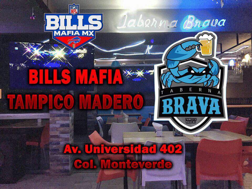 En Tampico también hay afición Bills <a href="/RaulAllegre/">Raul Allegre</a>