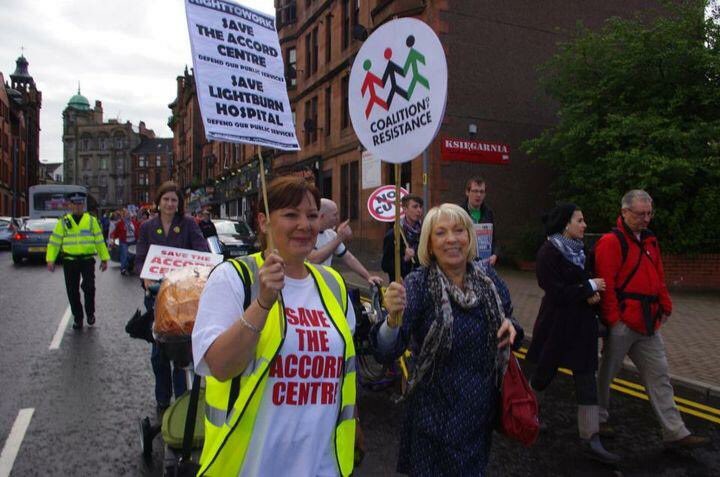 savetheaccord's tweet photo. @WingsScotland @PeterAdamSmith @rb2003 @SNPdavid @NicolaSturgeon And @alisonthewliss who gave her time to march with us on Save The Accord demos. https://t.co/LBwQ03392d
