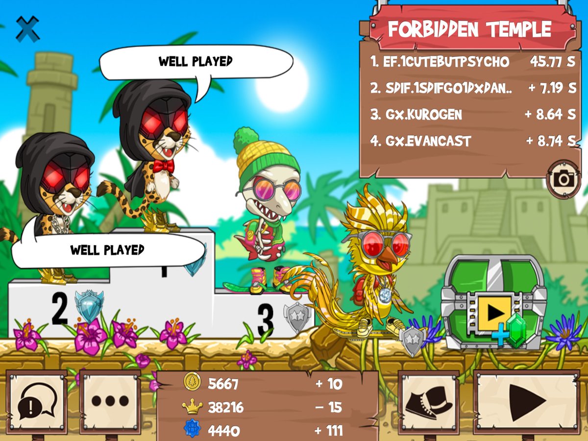 J2JPlays's tweet photo. @CuteButPsychoFr GGWP ๐๐ผ #SundayFunday #FunRun2 #StuckinSilver ๐ด J2J https://t.co/DYOM9HfFai