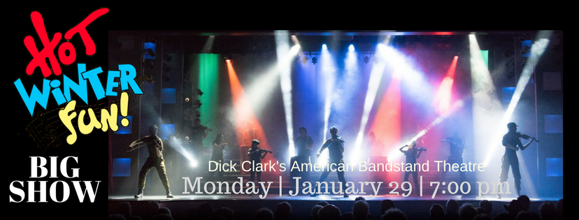 ShowsInBranson's tweet photo. Hot Winter Fun Big Show - Monday, January 29, at Dick Clark's American Bandstand Theatre. Show starts at 7pm. Tickets on Sale Now! Call 417-339-3003. https://t.co/Pl6OAX0AXa