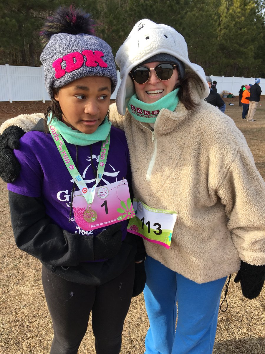 Cleveland_Eagle's tweet photo. Girls on the Run 5K in very cold weather!! So proud of the girls and coaches!! https://t.co/ezYZrmLZfe