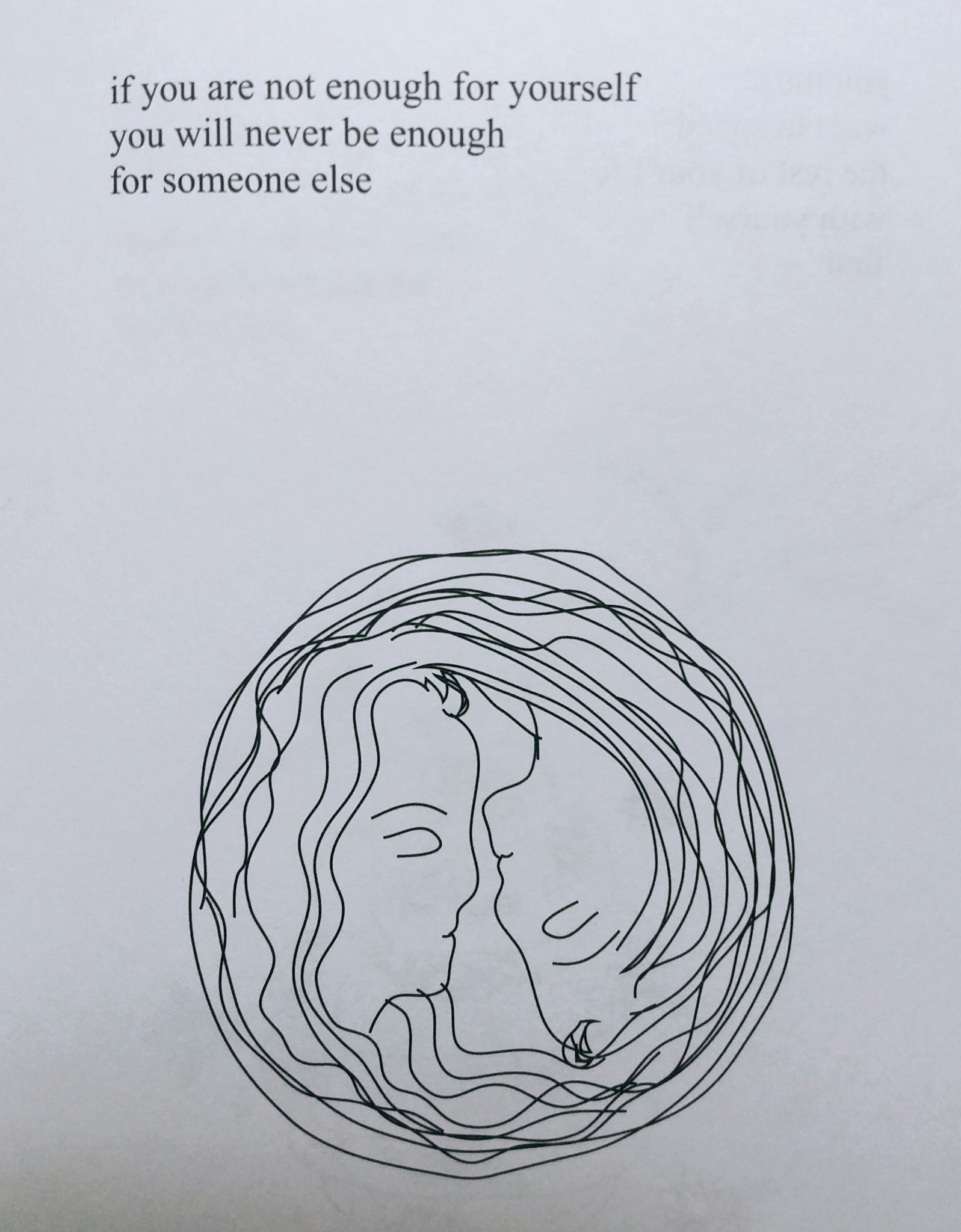 S If You Are Not Enough For Yourself You Will Never Be Enough For Someone Else Rupikaur S If You Are Not Enough For Yourself You Will Never Be Enough For Someone Else Rupikaur