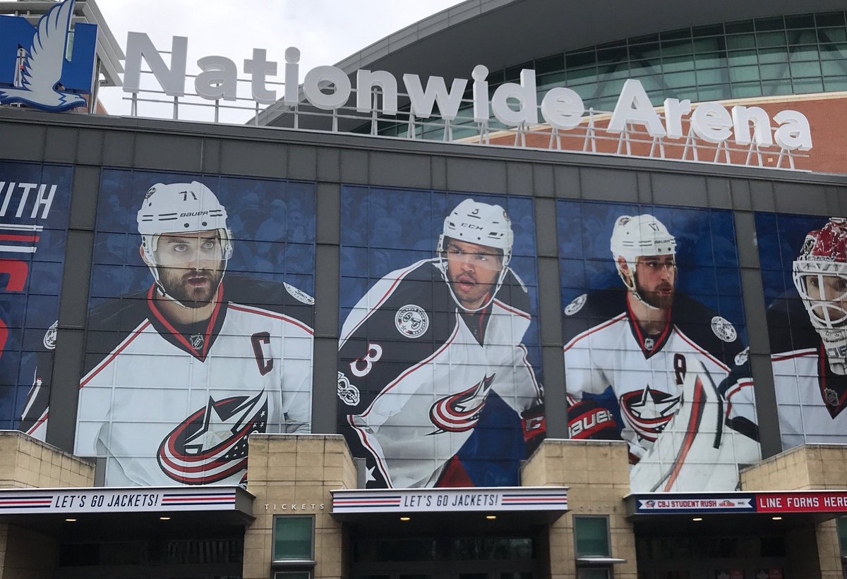 A beautiful day for hockey in Columbus. 👀 https://t.co/f1ntwoBtu4
