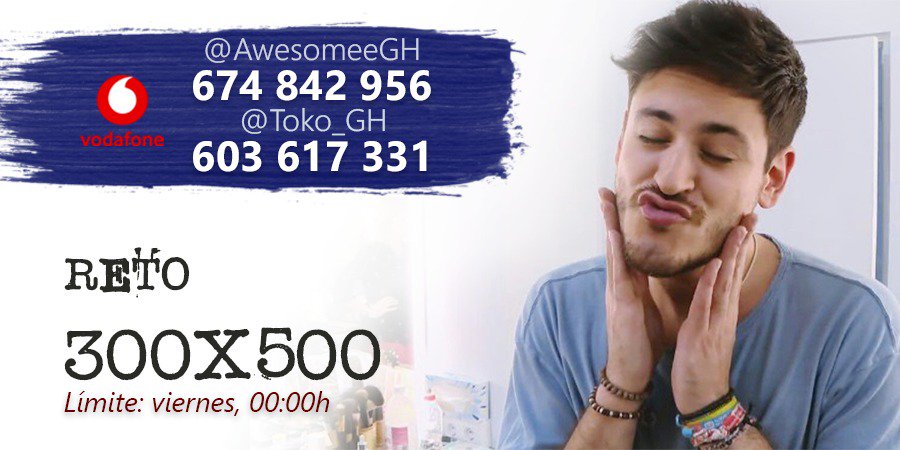 AwesomeeIris's tweet photo. 🐣 C E P E D I S T A S 🐣
Tenemos RETAZO.
@Toko_GH y yo vamos con todo.
Si antes del Viernes a las 00:00H conseguimos 300€ entre las dos líneas, nos recargan 500€ extras.
¿VAMOS A PERDER ESTA OPORTUNIDAD?
¡VAMOS JODER! #OTDirecto27D #CepedaSeQueda https://t.co/TdDLYjBWwG