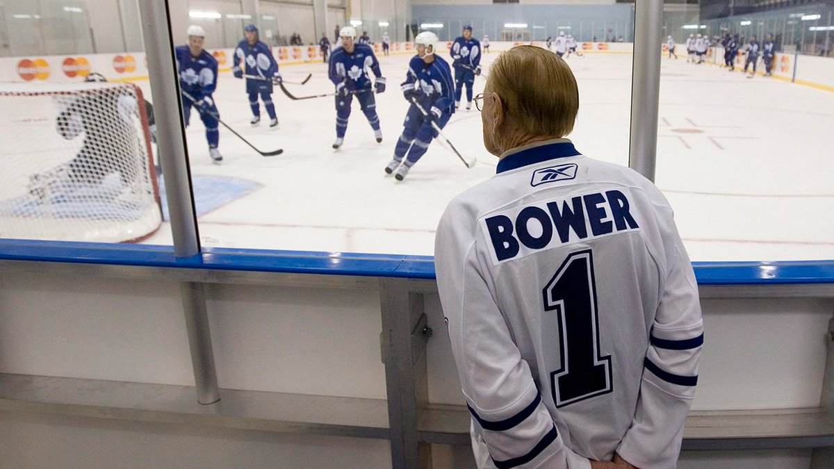 Sportsnet's tweet photo. Johnny Bower has passed away at the age of 93.

R.I.P. to one of the NHL’s all-time greats.

➡️ https://t.co/1byskGOF8P https://t.co/iQn4n5OdBK