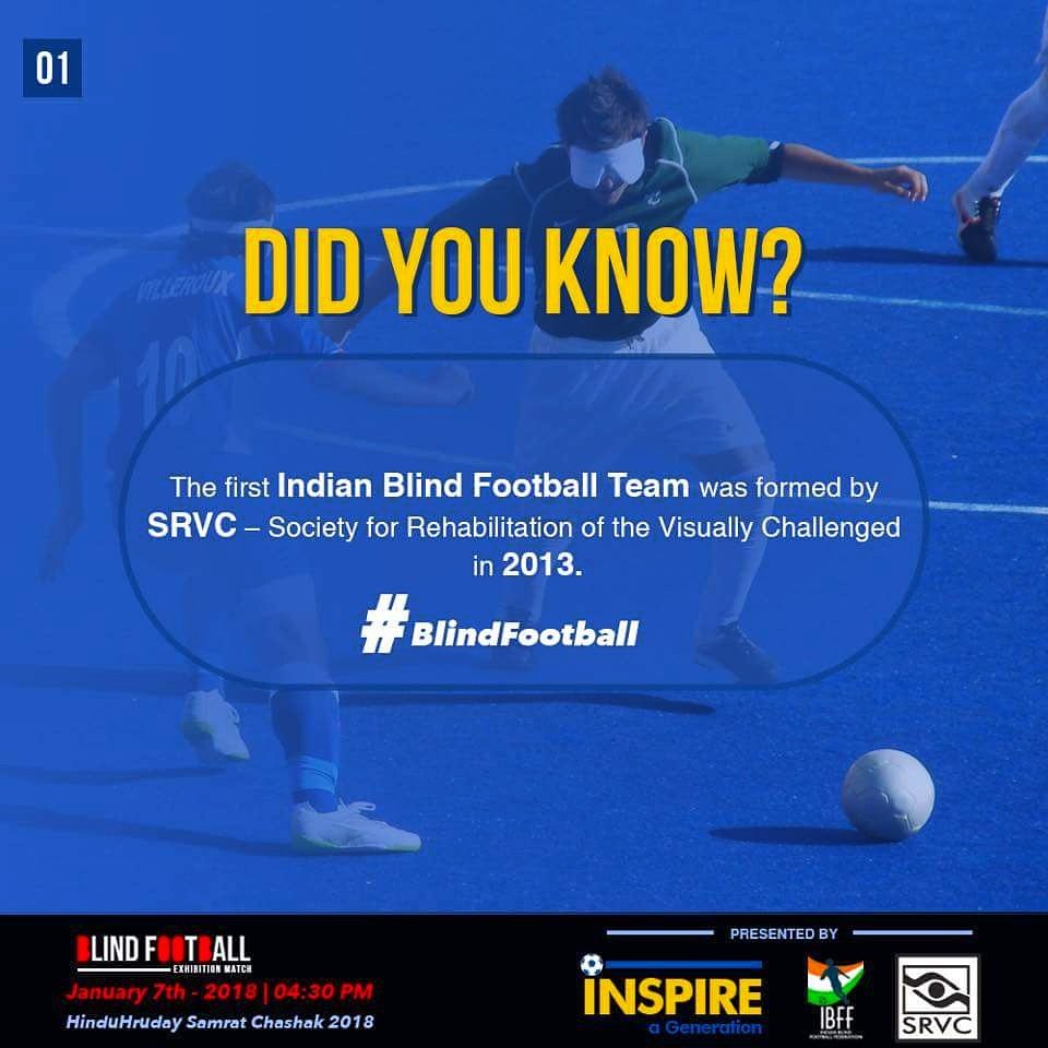 SantosHitane's tweet photo. Do we know this..?

#indianblindfootballfederation #ibsa #ibff #srvc #supportblindfootball 

Save the Date. https://t.co/3IVPC7iIlt