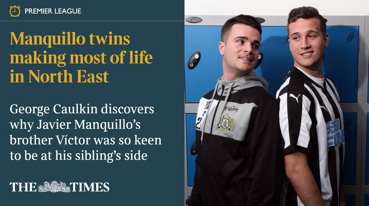 Manquillo twins making most of life in North East, writes <a href="/CaulkinTheTimes/">Caulkin McKenie</a> #NUFC thetimes.co.uk/edition/sport/…