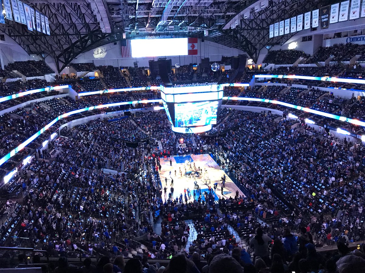 Watched a moving tribute to a late <a href="/dallasmavs/">Dallas Mavericks</a> staff member. It was made extra special by future hall of famer <a href="/swish41/">Dirk Nowitzki</a> Dirk Nowitzki who also watched on the big screen, paid tribute, thus helping remind us that it is, above all else, all about the people. Class act, Dirk!