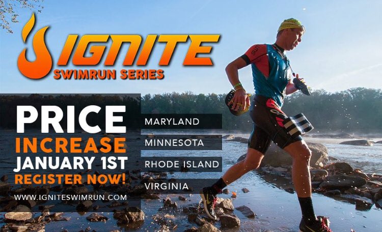igniteswimrun's tweet photo. Registration for all IGNITE SwimRun races is open. Register before January 1st and beat the fee increase! https://t.co/cDg3wAwrJ7. https://t.co/y88ZGkaB2F
