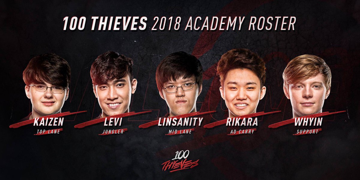 100 Thieves' Academy top laner Tenacity is the highest-ranked boot