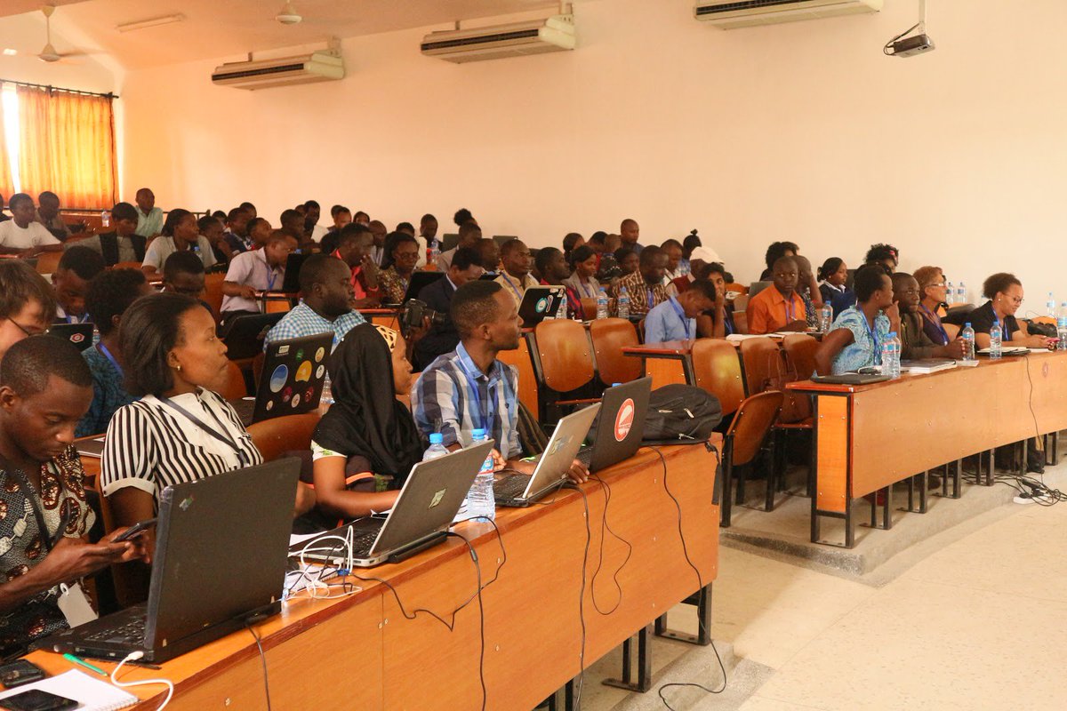 hotosm's tweet photo. #tbt to the first State of the Map Tanzania - earlier this month, @Crowd2Map collaborated with @RamaniHuria to host 170 attendees from over 10 countries to train, map, and network with other members of the community: https://t.co/JqcQPROitd https://t.co/xouRN5xuJT