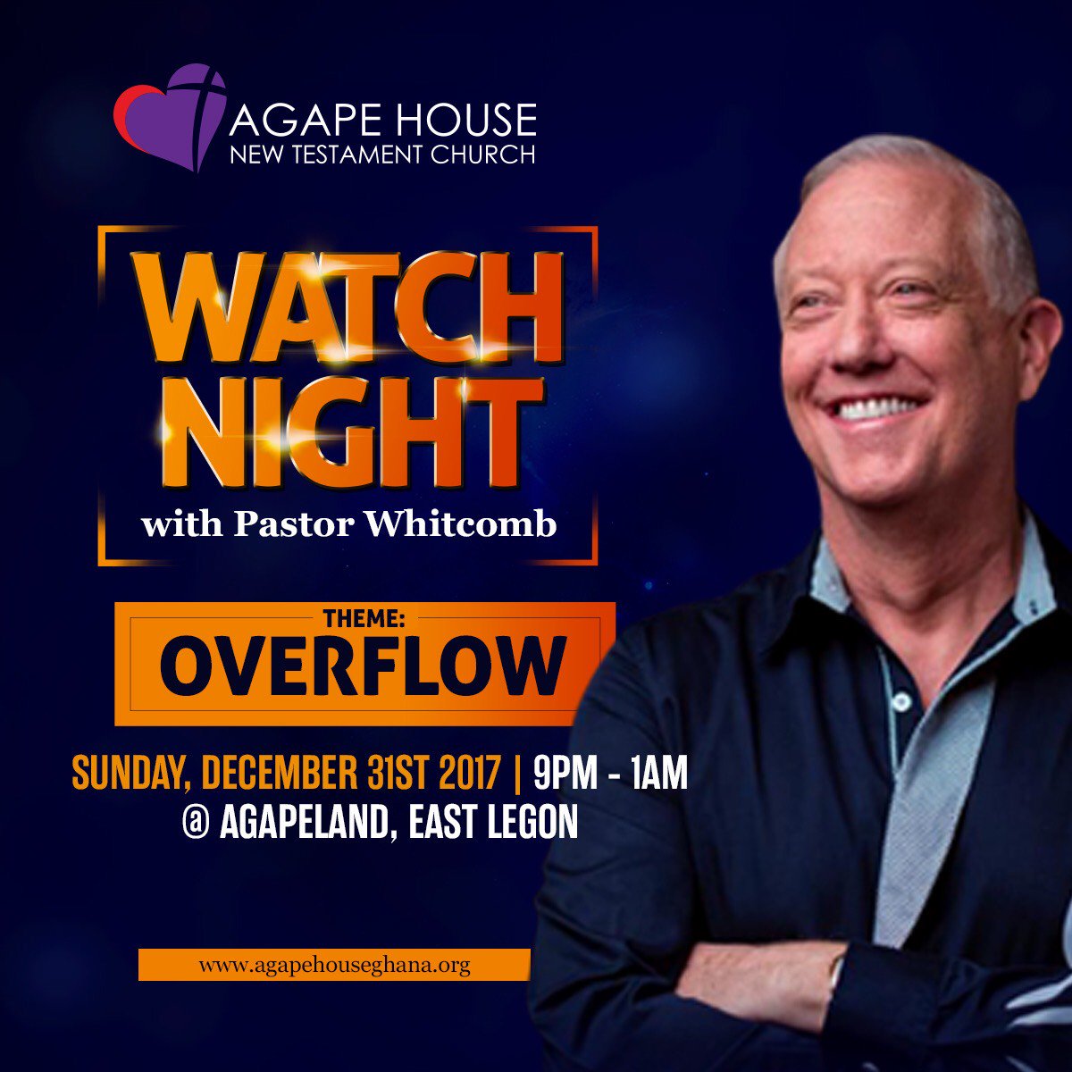 The Countdown is ON! Just 5 more days till WatchNight...and OVERFLOW 2018!