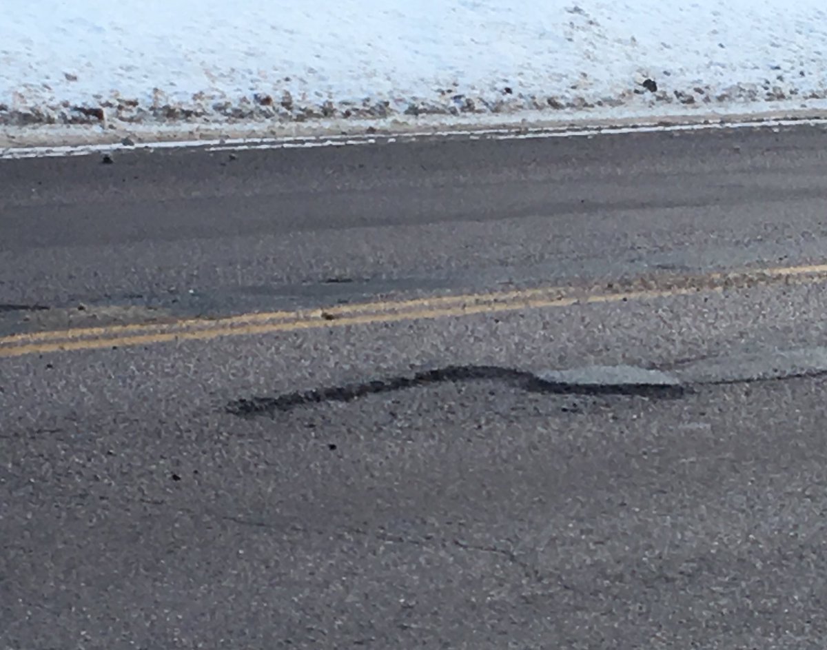 ReneeInSC's tweet photo. See a pothole? Report a pothole! @BTVDPW has a new secret weapon to fight them-details @MyNBC5 https://t.co/nGCY3NQK1U