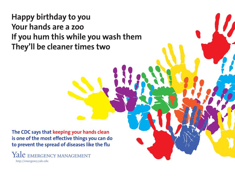 Slo Public Health Flu Season Is Here Wash Your Hands For At Least Seconds Need A Timer Sing The Happy Birthday Song Twice With Whatever Lyrics You Want
