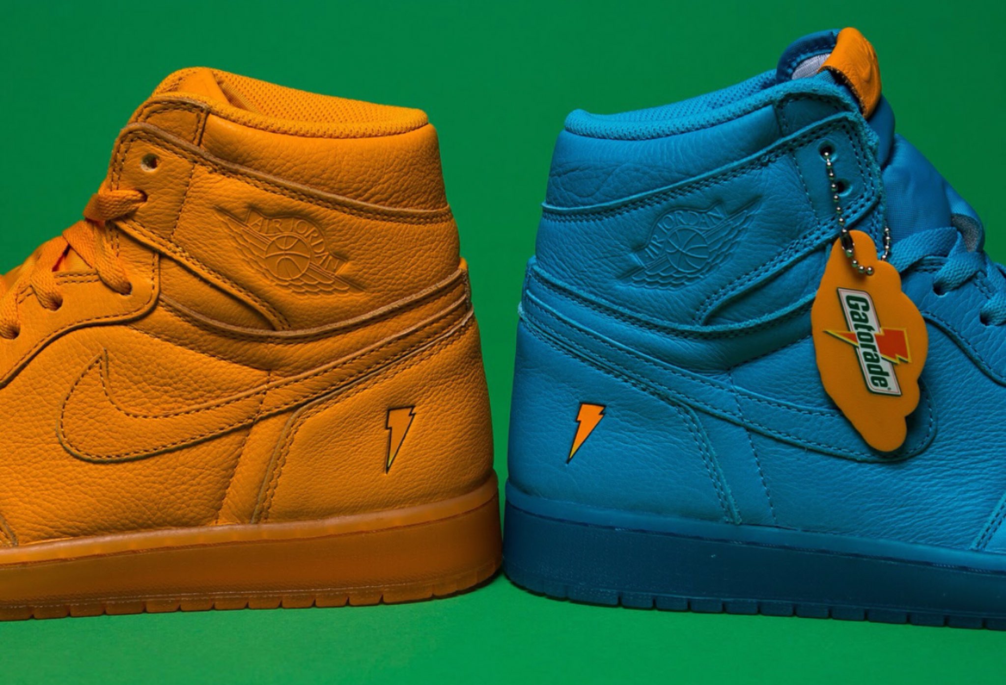 cool blue gatorade jordans