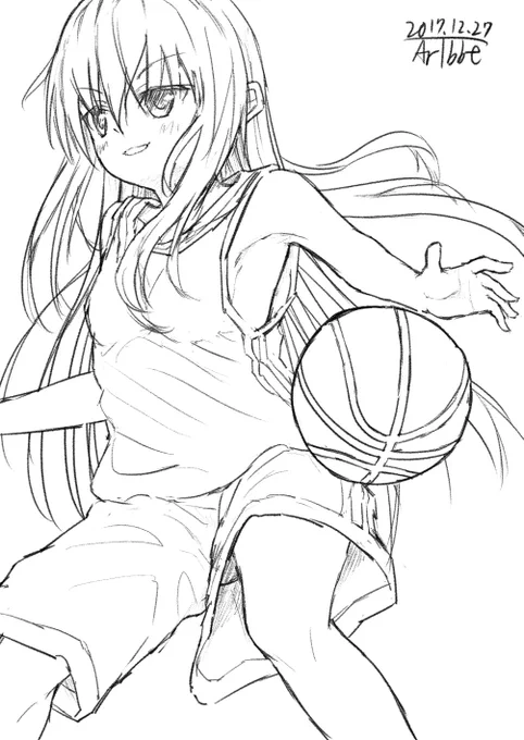 落書き楽しすw
描きたかったけど描けてなかっただいぶ前のpixivのお題のバスケ
久々のオリジナル- 